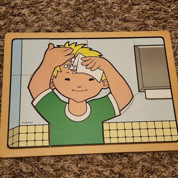 Lakeshore Differing Abilities Hardwood Puzzles Learning Education - Picture 4 of 6